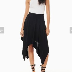 Aritzia Little Moon Asymmetrical Skirt Size 10 Like New w/ tag, see description